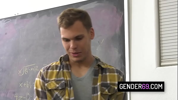 Lucky guy anals his big tits shemale teacher Nadia Love