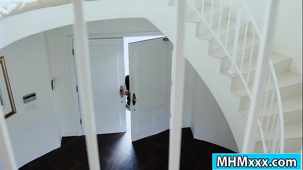 Brigette fucks Angel with a huge dildo