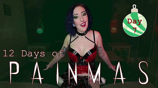 DAY 7 – 12 DAYS OF PAINMAS – Preview – Christmas CBT & Pain Play Slave Tasks by Miss Faith Rae with BDSM Instructions & Femdom POV – HD 1080p MP4