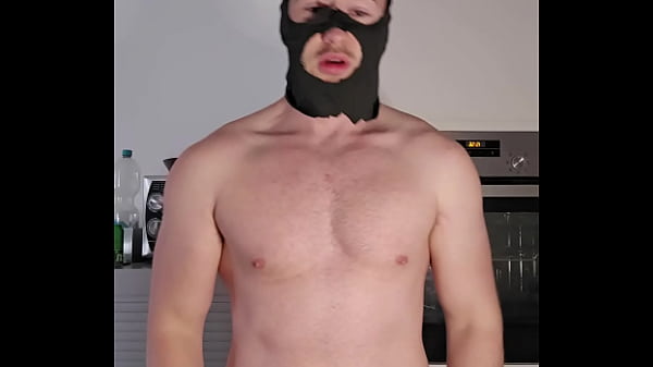 Masked Gay Dom’s Kitchen Naked Power Tease | PhantomGentX