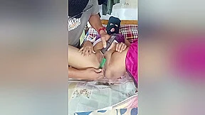 A Desi Housewife Calling A Barber For Trimming Her Pusssy Hair