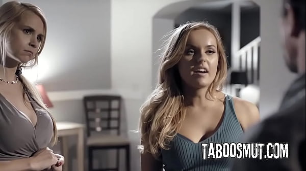 Blonde Teen Has Threesome For Her B-Day With Her Step-Parents