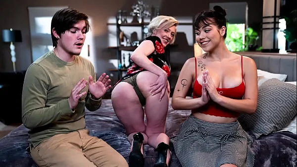 Dee Williams Teaches Stepson Tyler and Lilith Anal in Virginity-Saving Threesome!