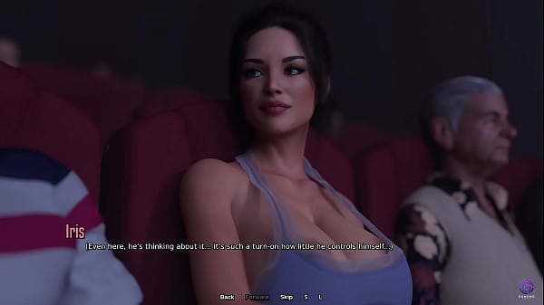 Horny Stepsister Giving Me Blowjob While Watching a Movie – 3D Hentai Animated Porn – Life in Santa County