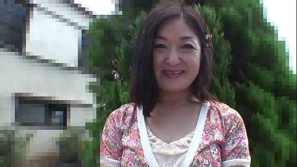 J-Granny Chiyo Yamabe Shows Off Very Hairy Pussy All Creampie Soaked