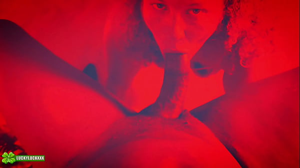 Lucky Gurl Kween Bunny B – Red Light Special POV Blowjob and Throat Fucking A BBC