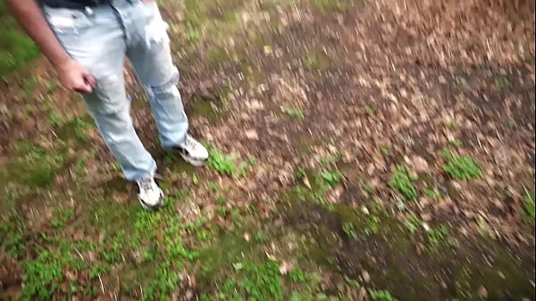 naked outside with the ladies