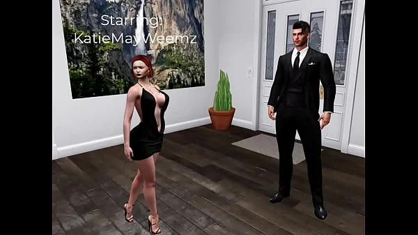 The Casting Couch Scene 2 with KatieMayWeemz And Dave Dimples