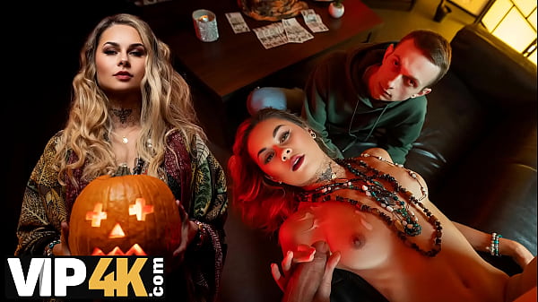 VIP4K. HALLOWEEN Spirit Summoning Turned Into a Creampie Ritual