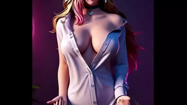 Ahri’s Seductive Dance (Marian Hill – One Time) | LOL | 3D Dance | AI Generated Uncensored Hentai Cosplay League of Legends