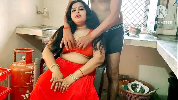 Desi indian  steps fuking Hindi Audio kichen