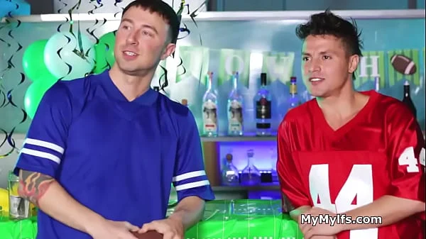 Barmaids holes getting freeused by two guests in a threeway