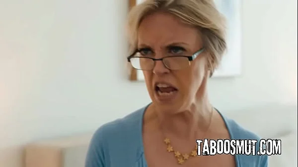 Huge Naturals MILF Rides On Stepson’s Hard Cock