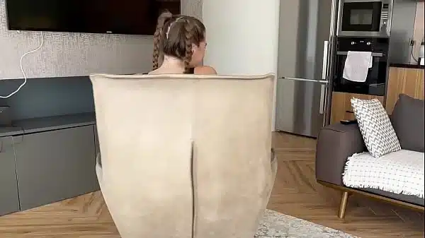 Submissive Petite 18yo Submissive Eats Ass Like a Pro – First Time Rimming