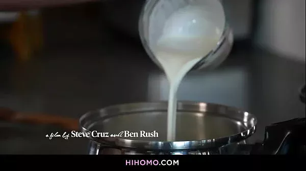 Chef Tim James and Boyfriend Eddie Burke Bareback Flip-Fuck Gay Session!