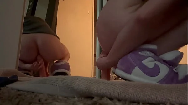 Italian Big Tits Milf Artemisia Love Hot solo Anal stretching session horny AF