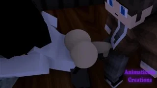 Wild Sex In The Office With My Boss – Minecraft Gay Sex Mod Animation