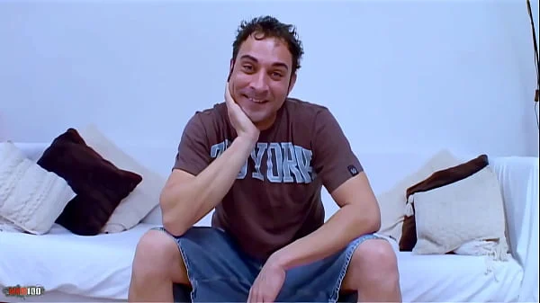 Young french bitch sucking an fuckin with spanish big cock