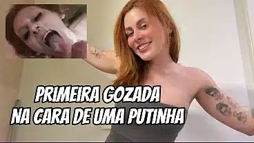 18 anos tomando a primeira leitada na cara