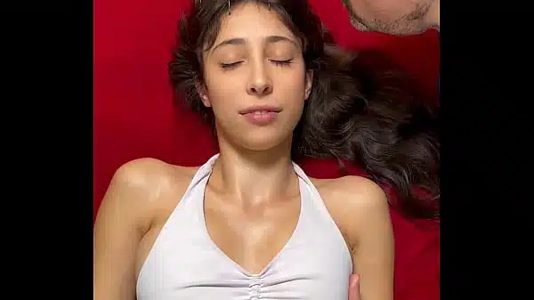 19 YEAR OLD GIRL gets a Naked Swedish Massage with Huge Facial Eva Generosi