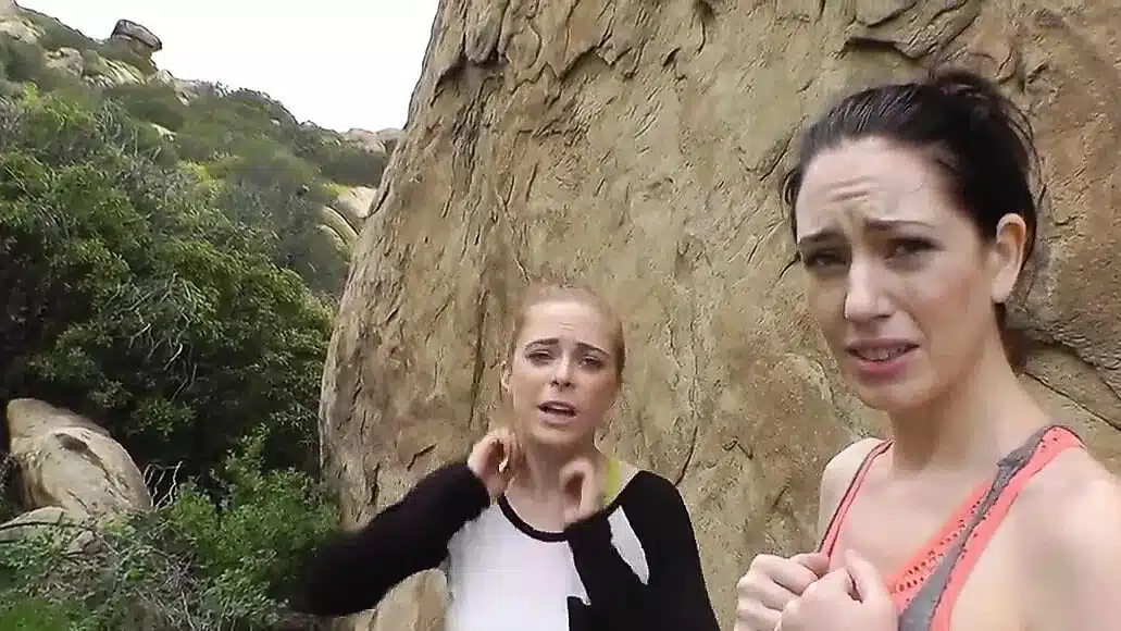 Amazing Hiking POV Threesome with Penny Pax and Sarah Shevon
