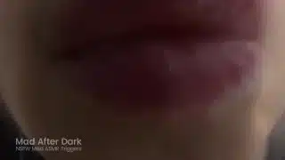 ASMR Lens & Ear Licking, Kissing and Moaning [Close-up]