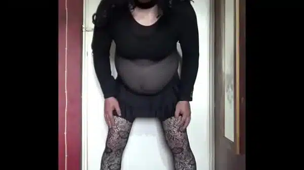 bisexual crossdresser loves playing with toys but a real cock would be better