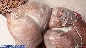 Black Ass Barbie and The Ass Dominator unite for some bubble butt steamy ass shaking session