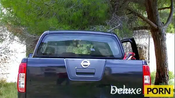 Blonde slut enjoys rough sex with monster rod