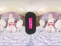 Blonde Slut Wants You To Watch Her With Vr Porn, Charlotte Stokely And Virtual Reality