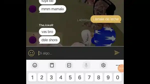 Chilena se la quiere comer doble