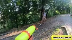 Dan’s Monstrous Jizz Floods Alexis Crystal’s Tight Wet Cunt!