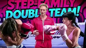 Family Boxing Training – Beca Barbie, Clarke Kent, Axel Haze