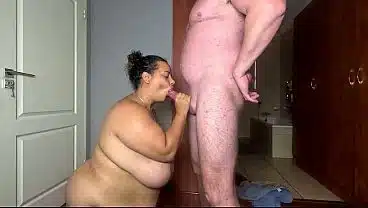 Getting messy as I am getting fucked doggystyle while eating cake