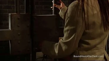 Horny Lesbian Slave Sniffing Hot Panties And Masturbating Till Orgasm