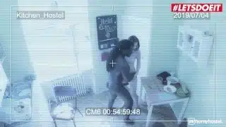 HORNYHOSTEL – RUSSIAN GIRLFRIEND ALYA STARK CHEATS WITH A HUGE BLACK COCK FULL SCENE