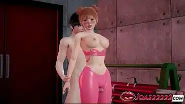 Hot Gym Trainer Charlotte Rule34 Hentai – Thighjob in Camel Toe Fetish, Reverse Lifting Sex with Close-Up Pussy Views, Anal Piledriver Ending with Creampie