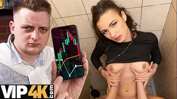 HUNT4K. His stocks are fallen while your cock is rising in my pussy