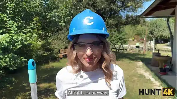 HUNT4K. Sexy handywoman Fanta Sie was seduced by a rich Hunter. Hot sex with Fanta Sie & George Uhl