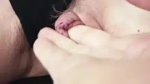 il Fotografo mi tocca la FIGA durante il Servizio Fotografico – AMATORIALE ITALIANO Miele Blanco