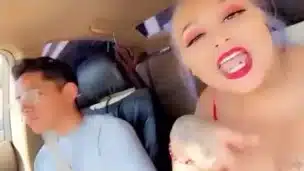 Keeping Myself entertained in LA Traffic 👅