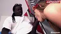 LETSDOEIT – Hardcore Interracial Anal Fun For Hottie Eveline Dellai