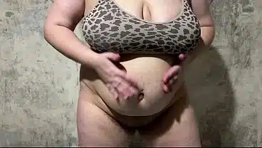 Married MILF trying to seduce you by showing her big boobs and hairy fertile pussy!