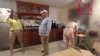 Morning Chaos In Kitchen. Comedy Nsfw Story S2