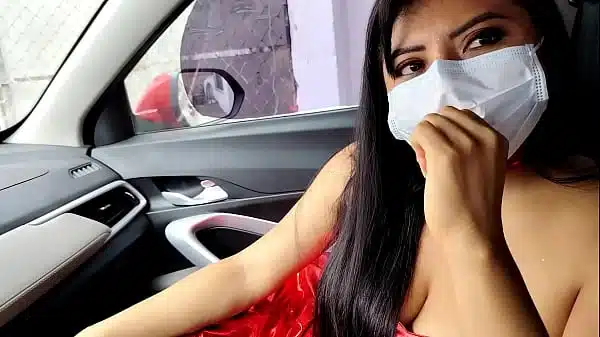 My busty, capricious stepdaughter doesn’t want to go to Christmas dinner! She proposes that if she gives me anal sex we won’t go to Christmas dinner, then she convinces me to stay in the car while she gives me a delicious blowjob and rides my co