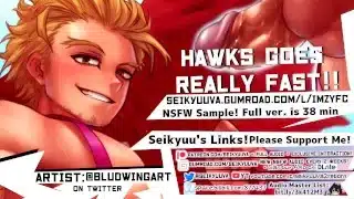 My Hero Academia HAWKS GOES REALLY FAST!!! – Female Pronouns art:bludwingart