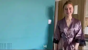 POV Step Sister Craves Another Fuck and Facial Cumshot