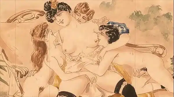 retro erotic illustration