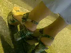 Sexy Arabian Feet In High Heels