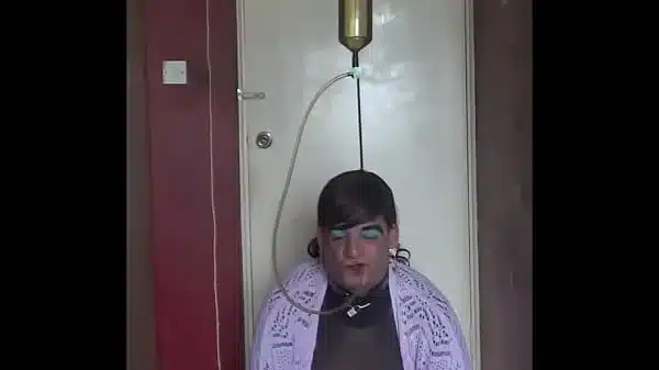 sissy crossdress will have his mouth wide open for your piss